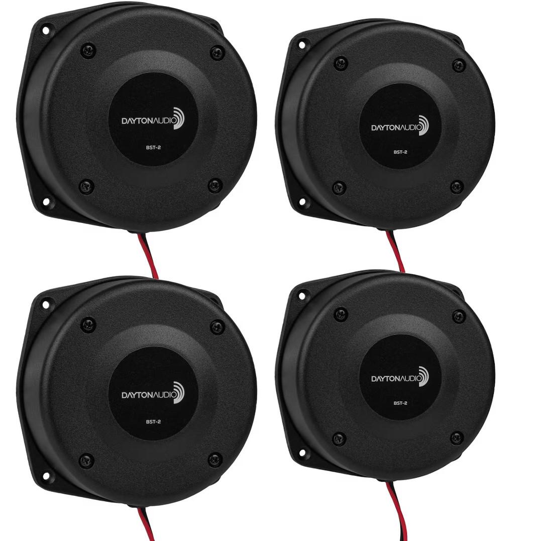 スピーカー・ウーファー dayton audio bst-2 Dayton Audio 4-Pack of BST-2 Tactile Bass Shakers